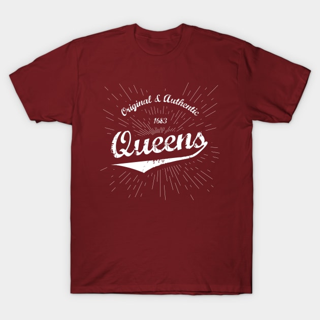 Original Queens City Shirt T-Shirt by Teevolution